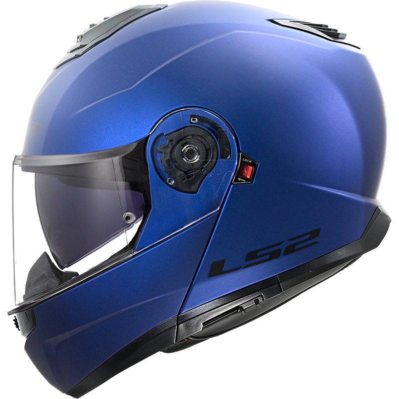 [569081023XS] Casco Moto Modular LS2 FF908 Strobe II Mate Navy Azul (XS)