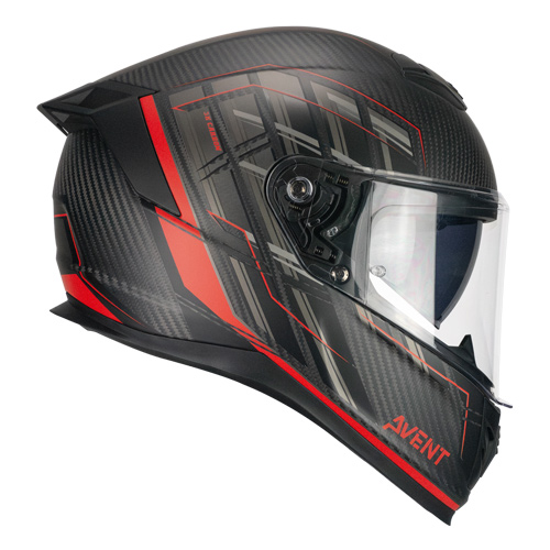 Casco CGM 361G Avent Pro Sport Carbono Rojo Mate