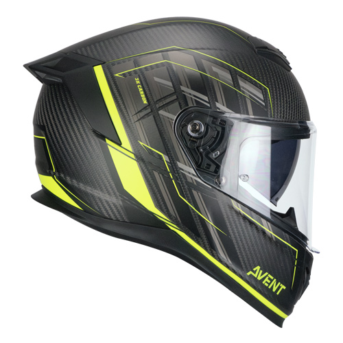 CGM 361G Avent Pro Sport Carbono Mate Amarillo Fluorescente