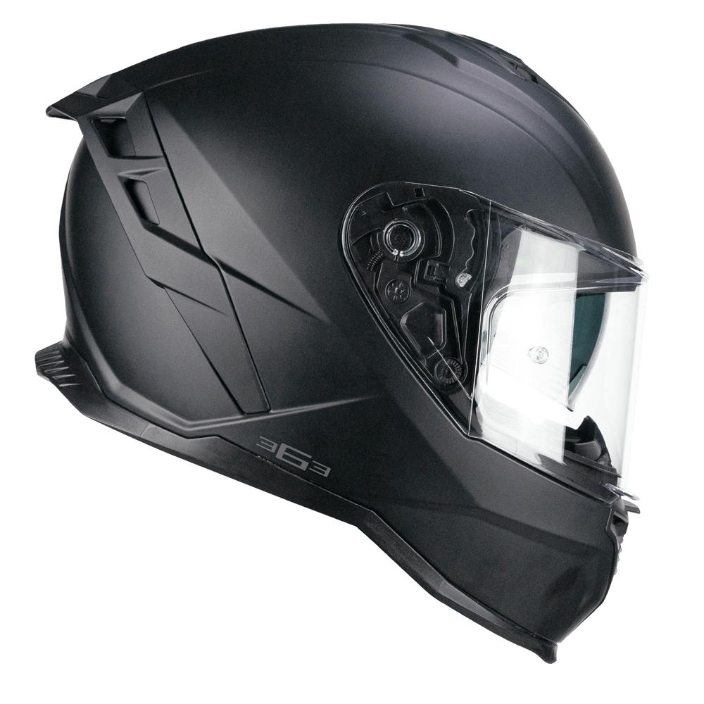 [363A-ALV-01 A1] Casco Integral CGM 363A Shot Mono Negro Mate (XS)