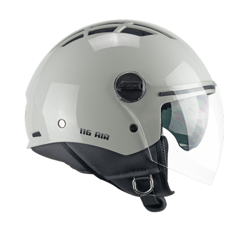 [116A-ALV-66 A1] Casco Jet CGM 116A AIR Mono Gris Perla (XS)