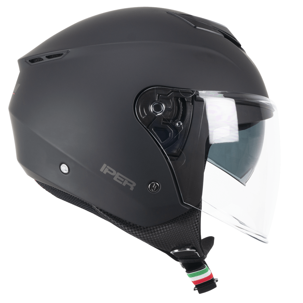 [126A-ALV-01 A1] Casco CGM 126A Iper Mono Negro Mate (XS)