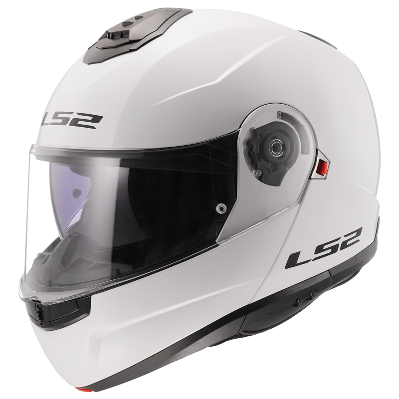 [569081002XS] Casco Moto Modular LS2 FF908 Strobe II Brillo Blanco (XS)