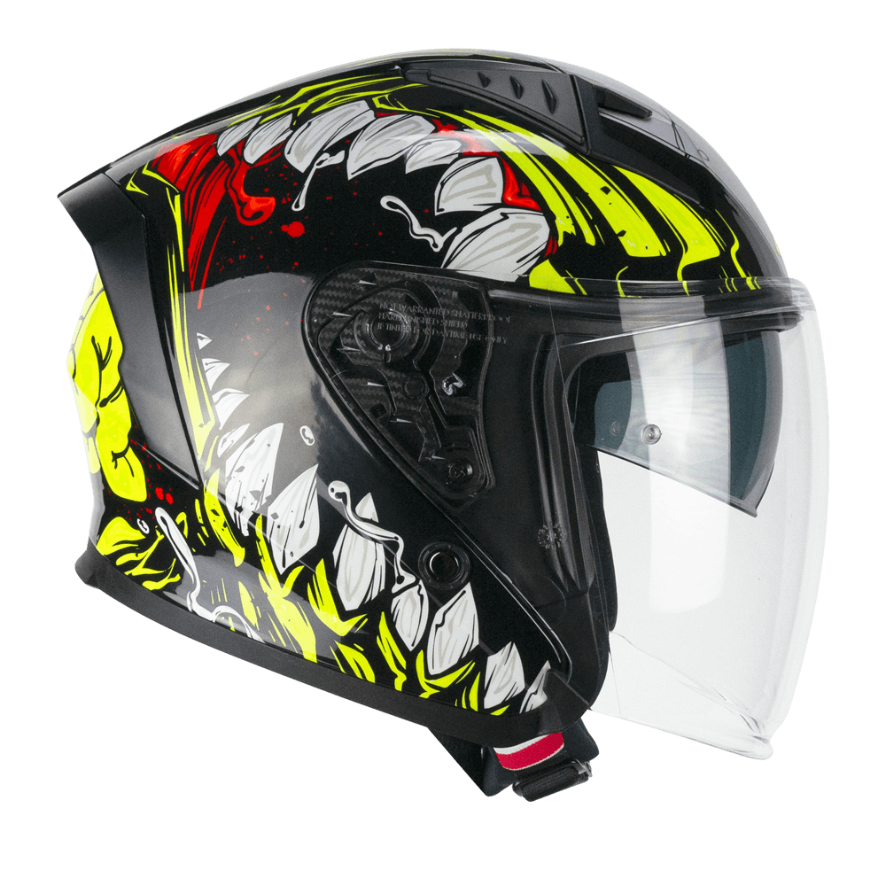 CGM 127X Deep Freaker Negro Amarillo Fluo