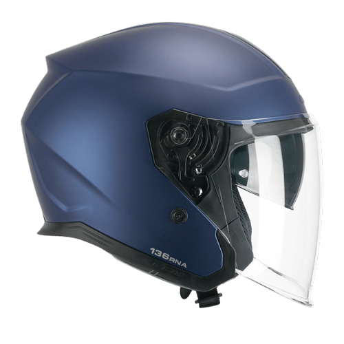 [136A-BLV-06 A1] Casco Jet CGM 136A RNA Mono Azul Satinado (XS)