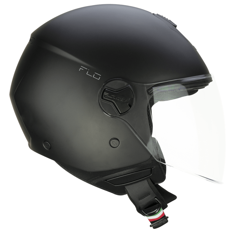 [167A-ALA-01 A0] Casco Jet CGM 167A FLO Mono Negro Mate Larga (XXS)