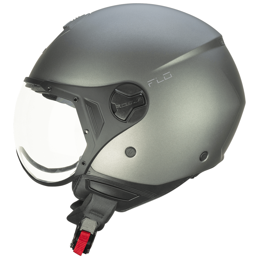 [167A-ASA-10 A0] Casco Jet CGM 167A FLO Mono Antracita Satinado Perfilada (XXS)
