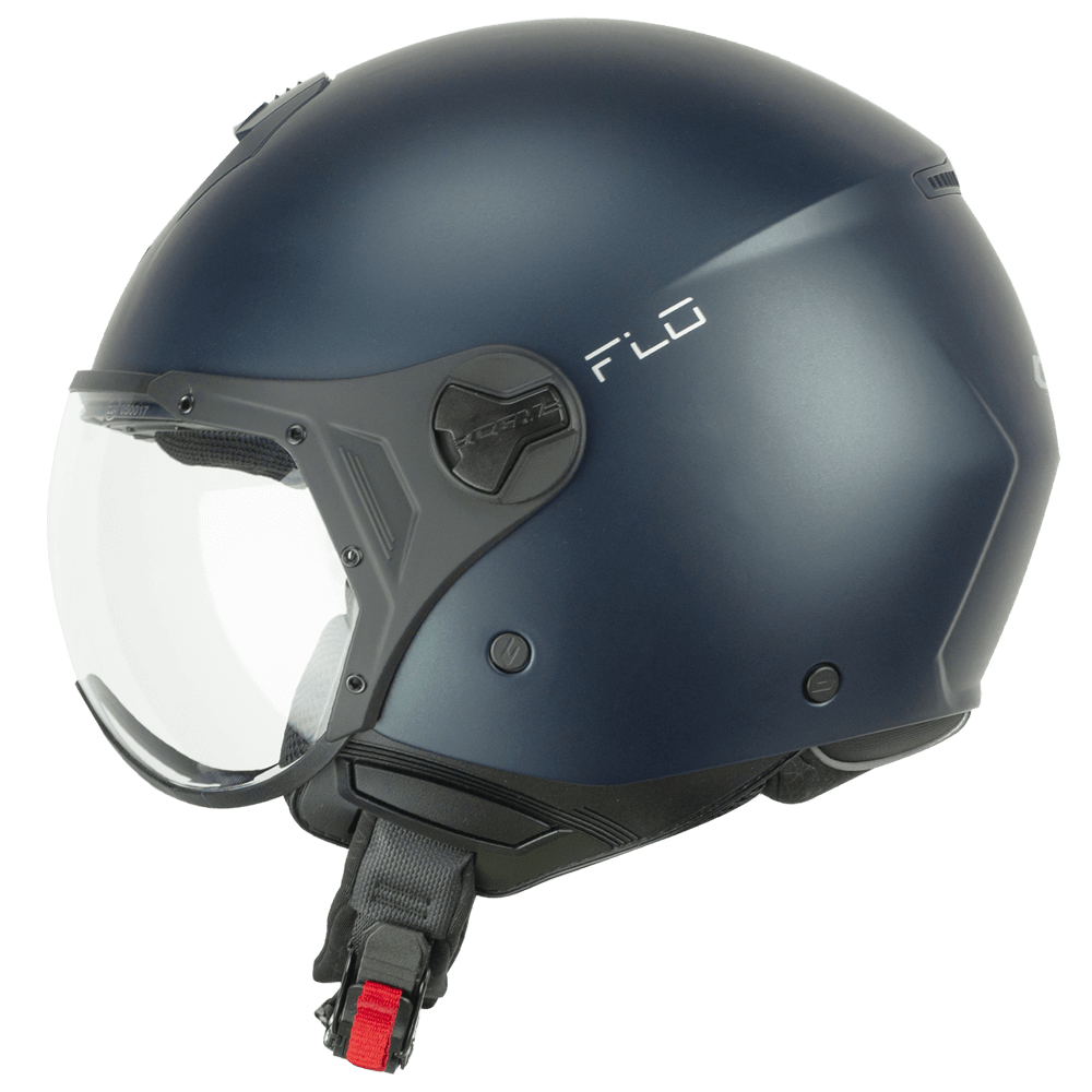 Casco Jet CGM 167A FLO Mono Petróleo Satinado Perfilada