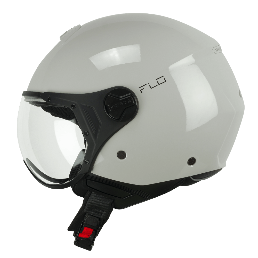 [167A-ASA-66 A0] Casco Jet CGM 167A FLO Mono Gris Perla Perfilada (XXS)