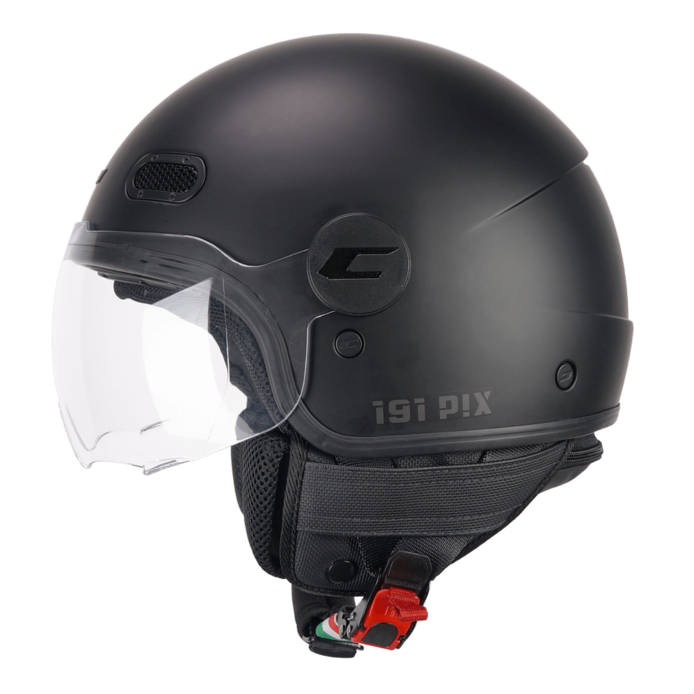 [191A-ASA-01 A1] Casco Jet CGM 191A PIX Mono Negro Mate Perfilada (XS)