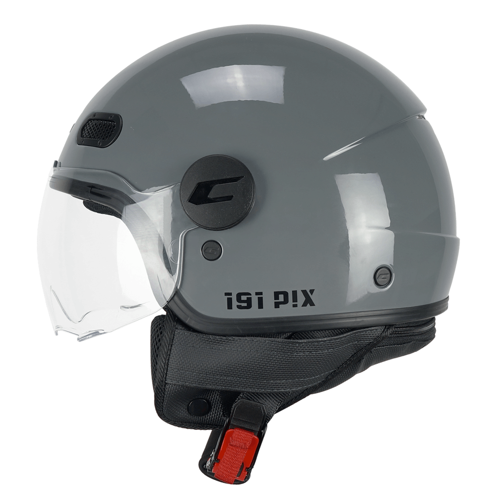 [191A-ASA-78 A1] Casco Jet CGM 191A PIX Mono Gris Perfilada (XS)