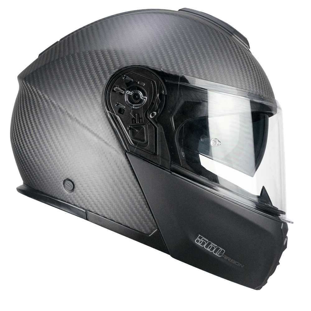 [560C-ALV-00 A1] Casco Modular CGM 560C MAD PRO Carbono Negro Mate (XS)