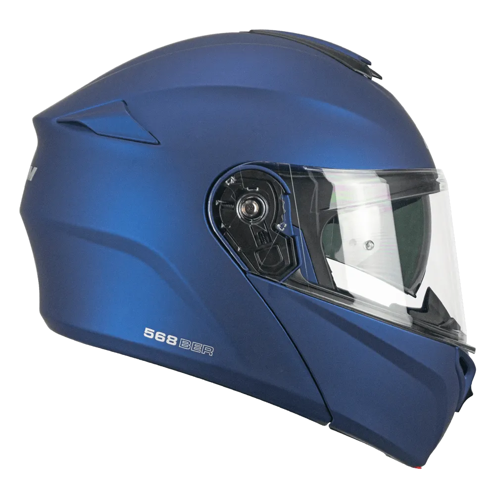Casco Modular CGM 568A BER Mono Azul Satinado