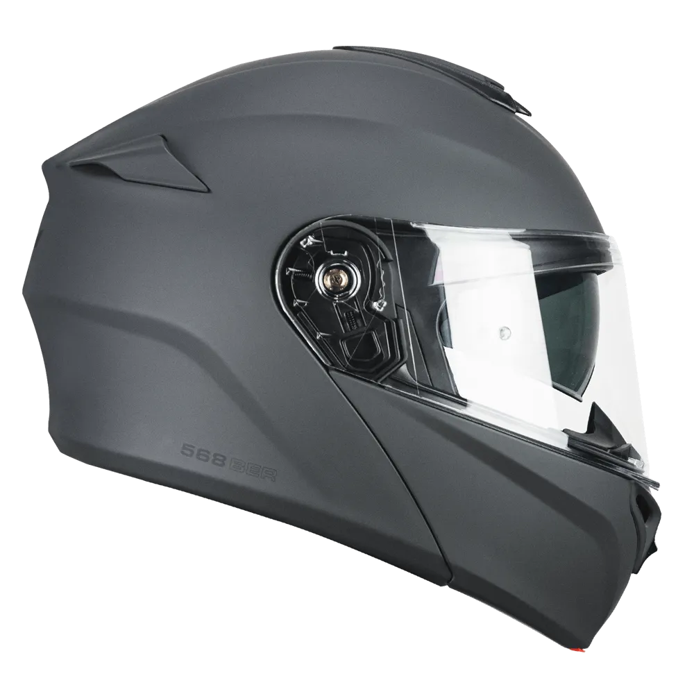 Casco Modular CGM 568A BER Mono Grafito Mate