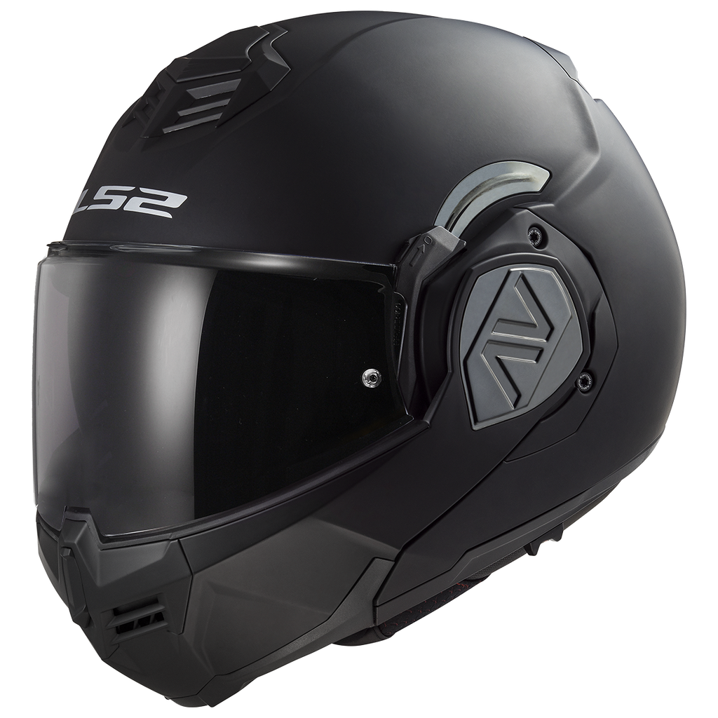 [569061011XS] Casco Moto Modular LS2 FF906 Advant Sólido Mate Negro (XS)