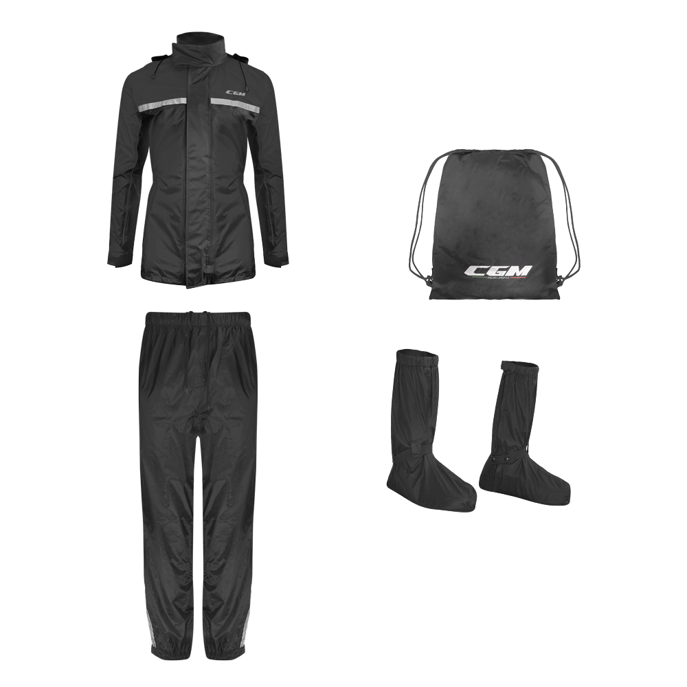 [E31A-BAA-01 A1] CGM Conjunto Completo De Lluvia Negra E31 (XS)