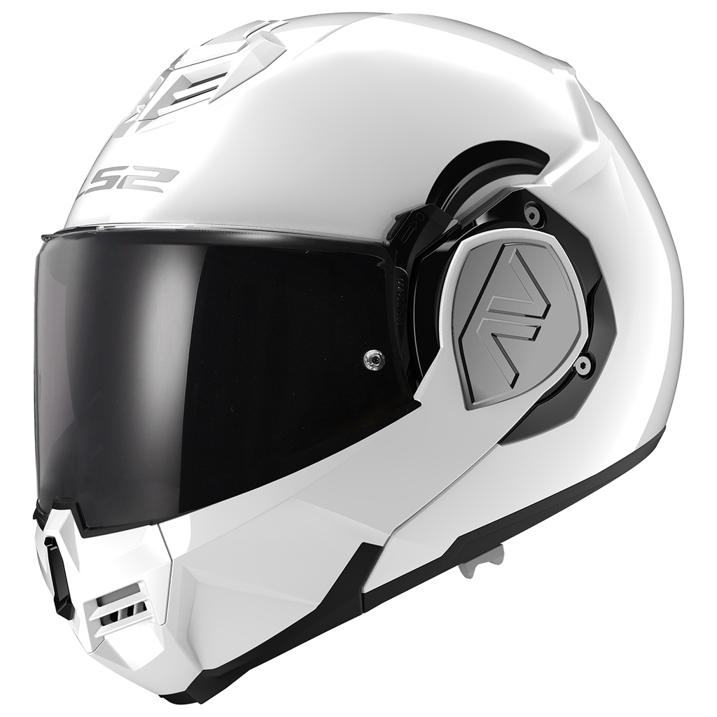 [569061002XS] Casco Moto Modular LS2 FF906 Advant Sólido Blanco (XS)