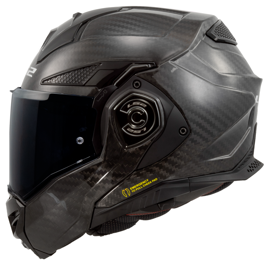 [569017099XS] LS2 FF901 ADVANT X SOLID CARBON-06 Brillo (XS)