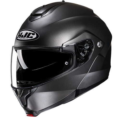 [10719506] HJC C91N SEMI FLAT TITANIUM (XS)