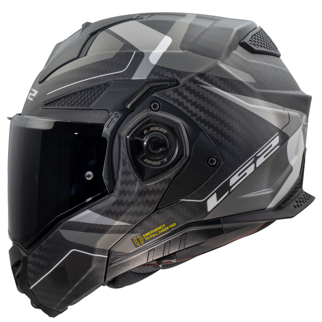 [569015565XS] LS2 FF901 ADVANT X C HORIZON GREY-06 Plateado (XS)