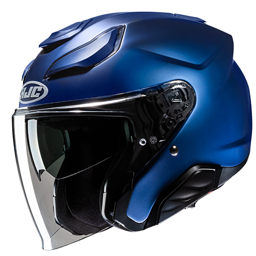 HJC F31 SEMI FLAT METALLIC BLUE