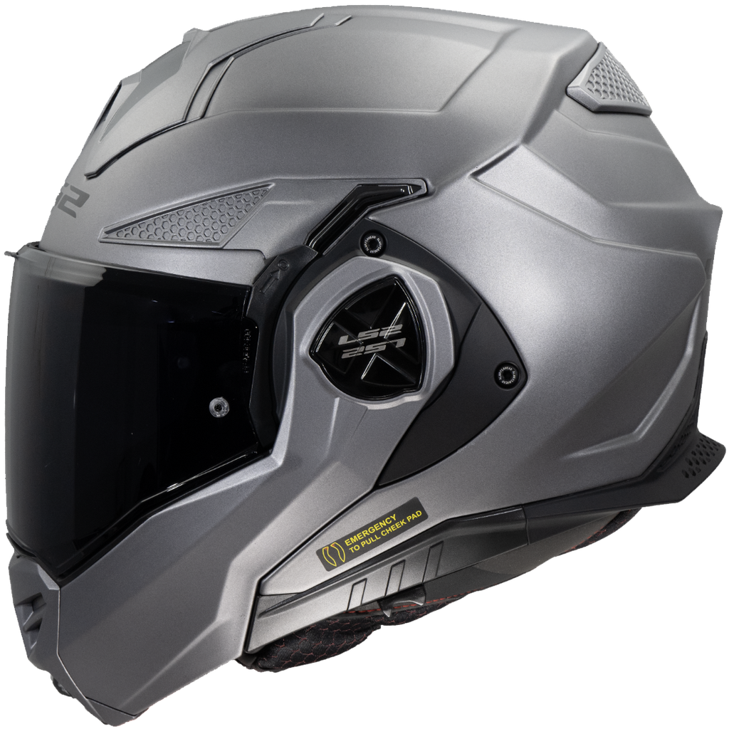 LS2 FF901 ADVANT X SOLID TITANIUM-06 Mate