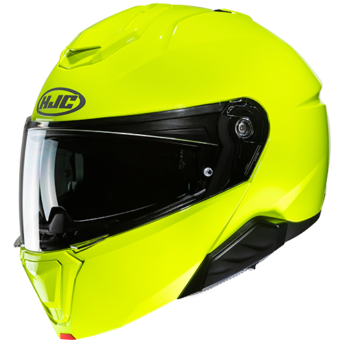 Casco HJC i91 Verde Fluorescente