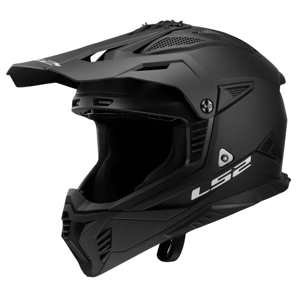 [467081011XS] LS2 MX708 FAST II SOLID BLACK-06 Mate (XS)