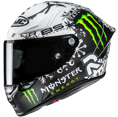 [18297005] Casco HJC RPHA1 V2 Carbon Snow Diablo MC10SF (XXS)
