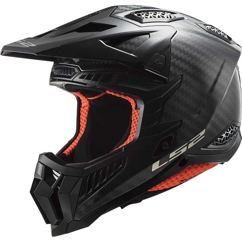 [467031099XS] LS2 MX703 C X-FORCE GLOSS CARBON-06 (XS)