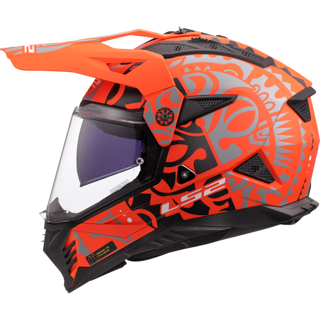 LS2 MX702 PIONEER II RANGI ORANGE-06