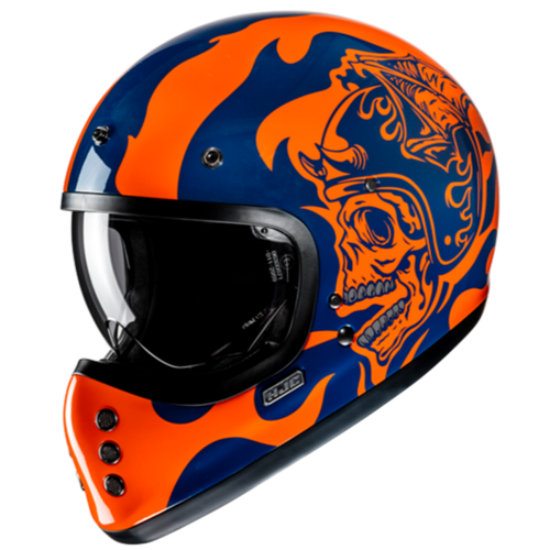 [17472706] Casco HJC V60 Flame MC27 (XS)