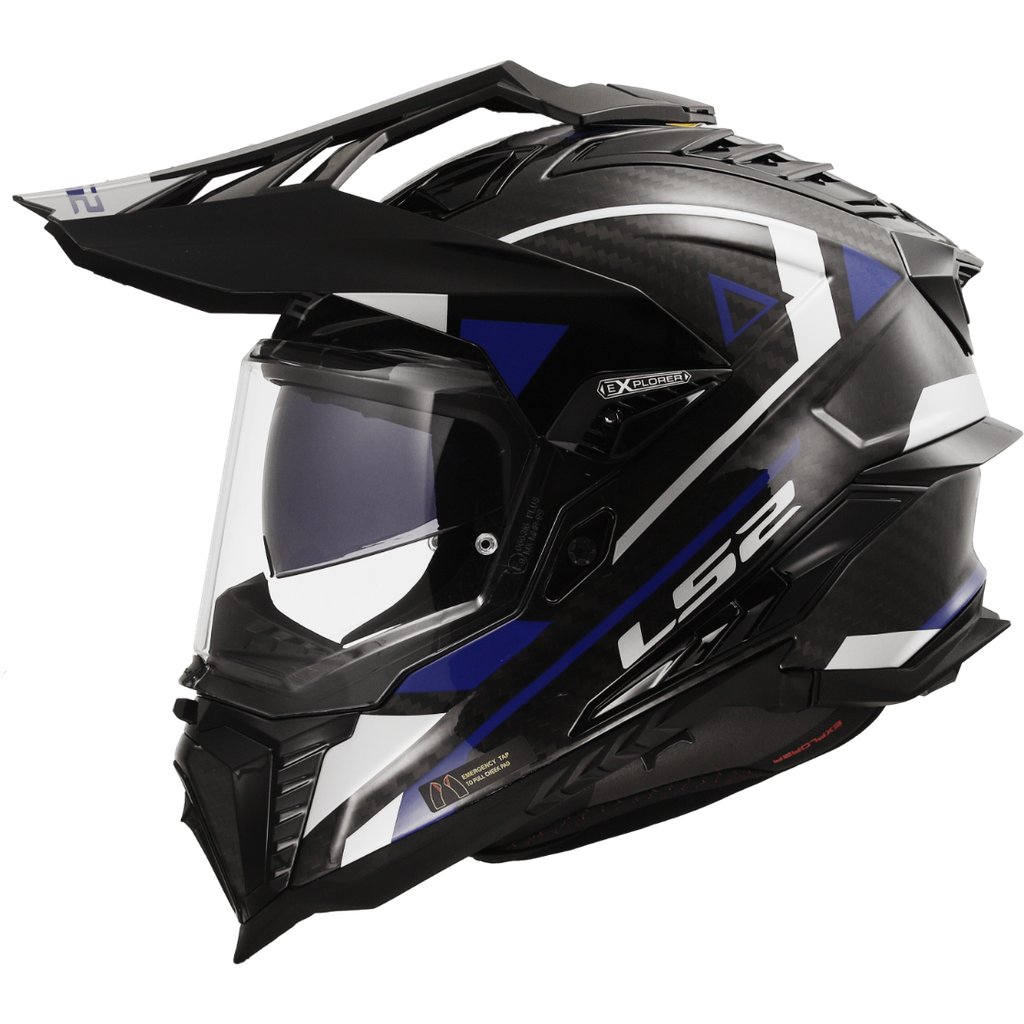 [467016326XS] LS2 MX701 EXPLORER C ADVENTURE BLUE-06 (XS)