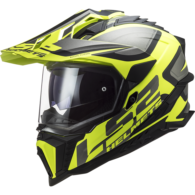 Casco Moto Cross LS2 MX701 Explorer Alter Mate Negro H