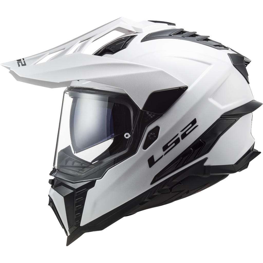 [467011002XS] LS2 MX701 EXPLORER SOLID WHITE-06 (XS)