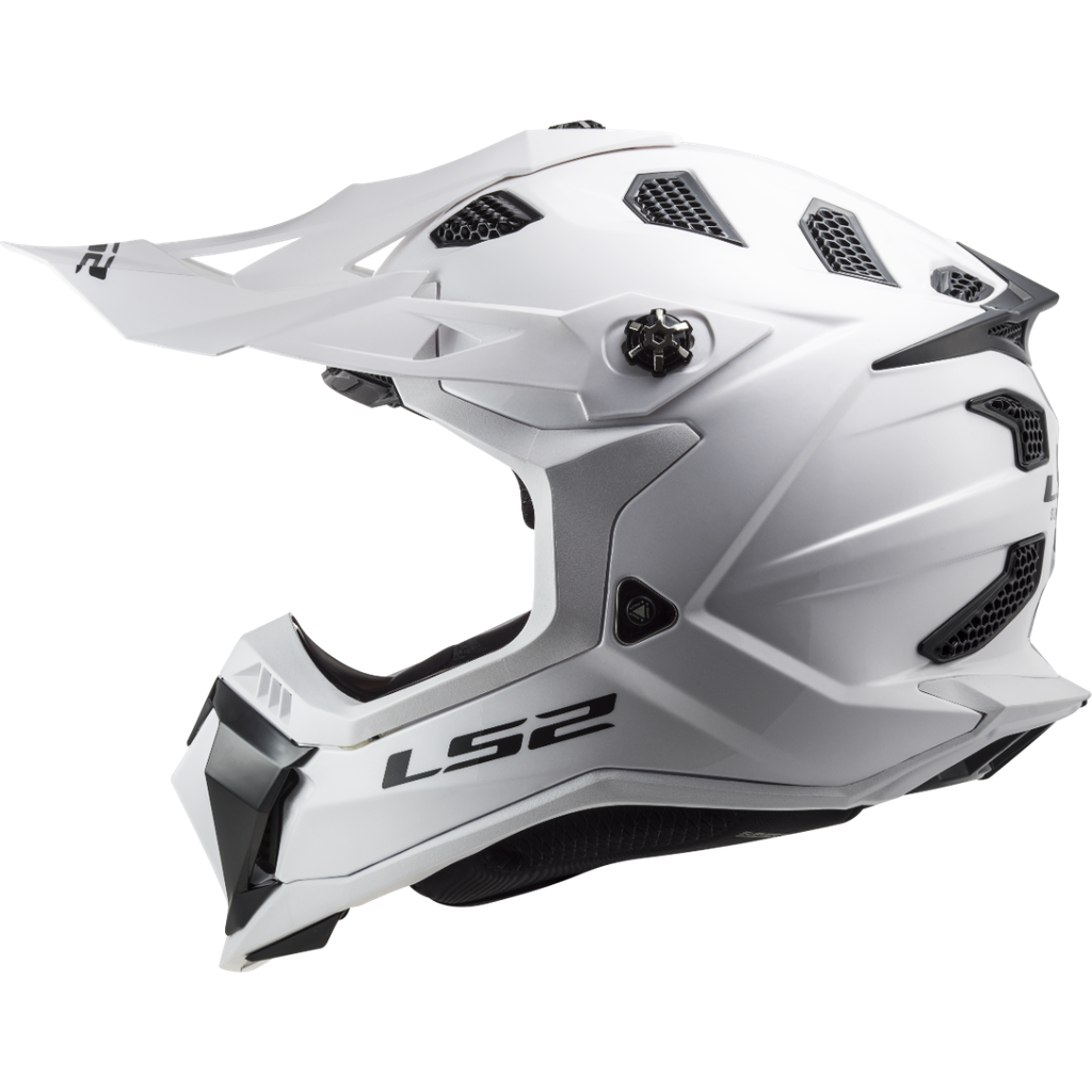 [467001002XS] LS2 MX700 SUBVERTER SOLID WHITE-06 Brillo (XS)
