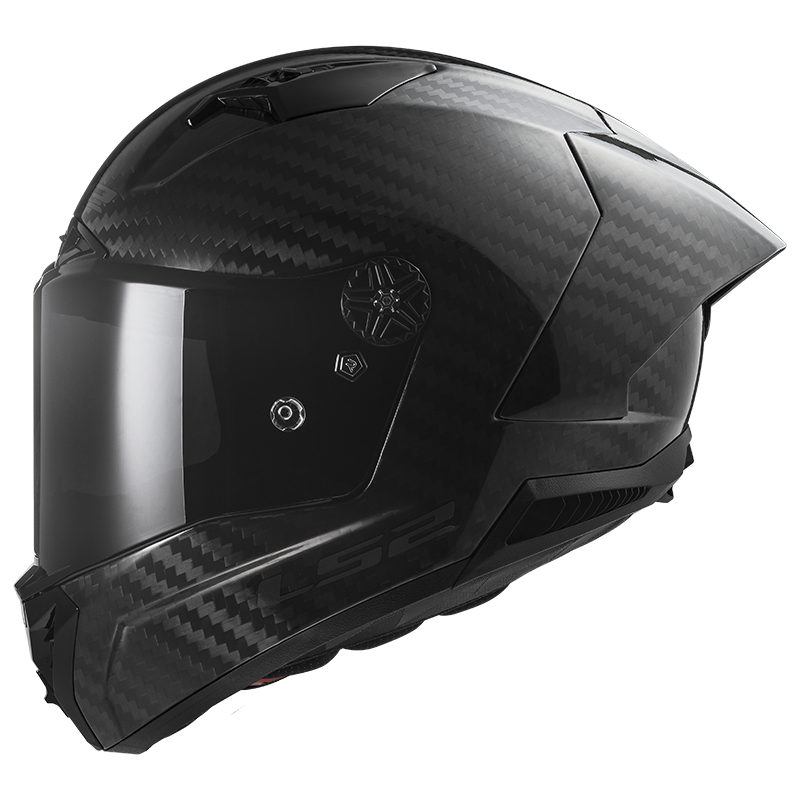 Casco LS2 FF805 THUNDER CARBON GP AERO SPOILER negro mate