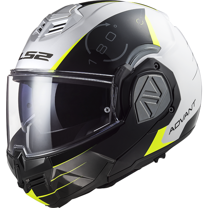 Casco LS2 FF906 ADVANT CODEX blanco negro
