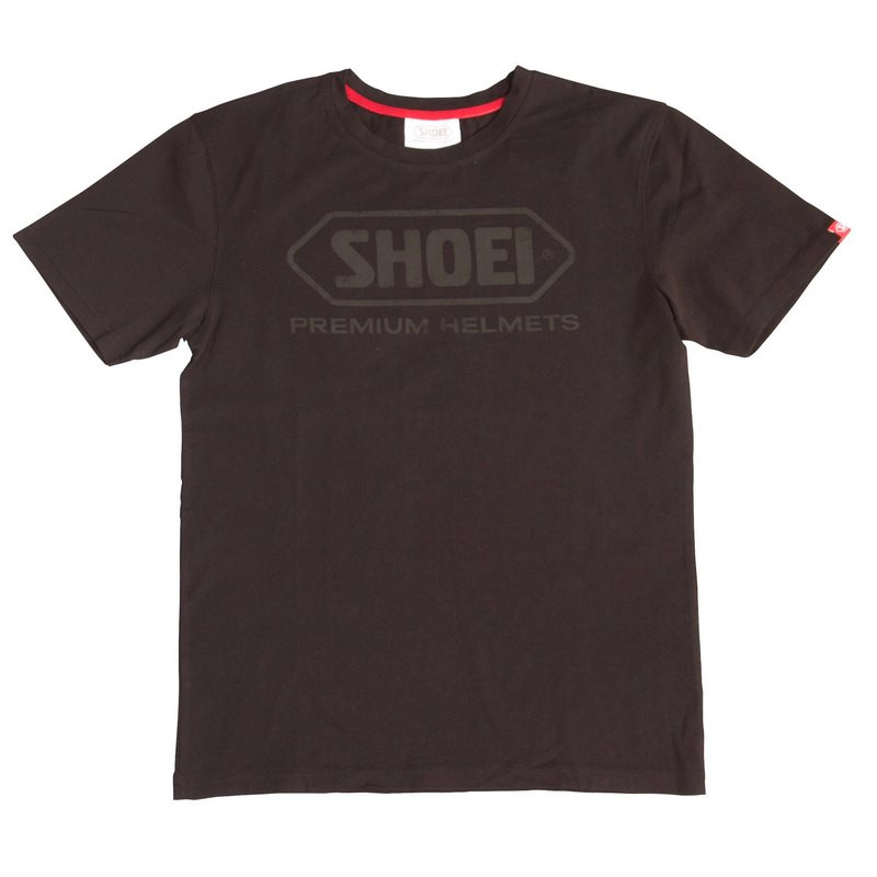 [SHTSHIRT015] Shoei Camiseta Shoei Manga Corta Negra