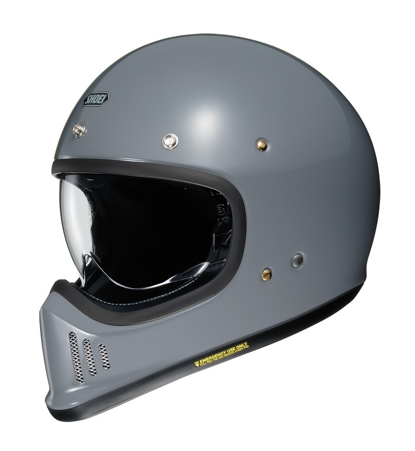 [CSEXZERBGREY3] Casco Jet Shoei EX-ZERO GRIS Basalto