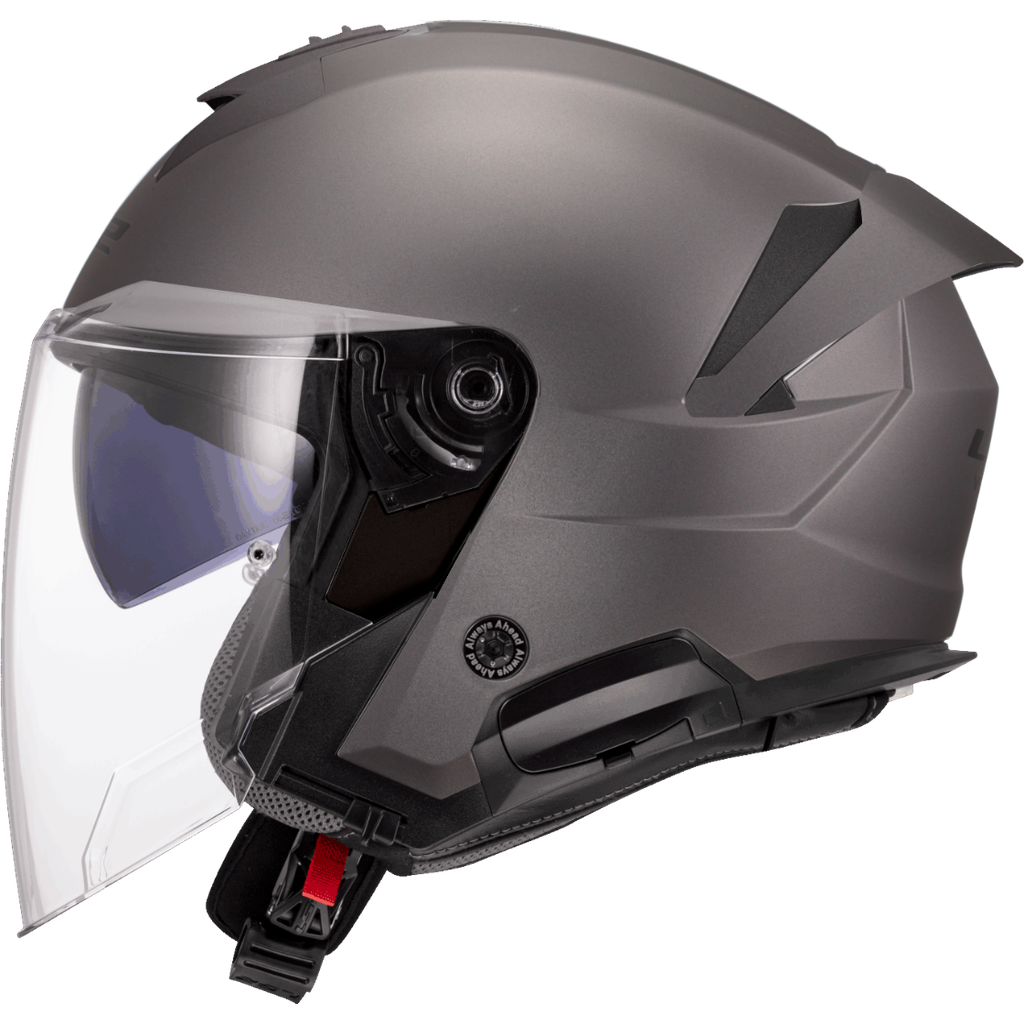 LS2 OF618 VERSO II SOLID TITANIUM Mate