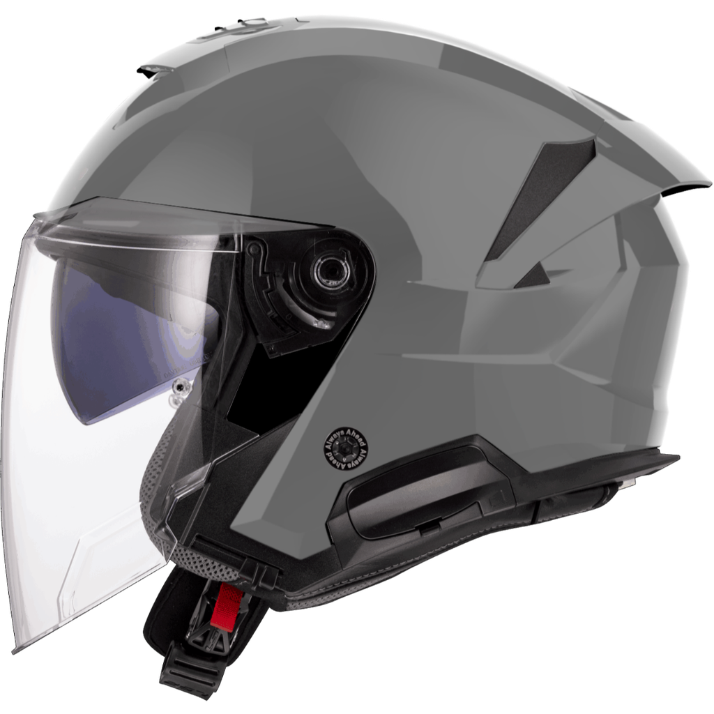 [366181006XS] Casco Moto Jet LS2 OF618 Verso II Sólido Nardo Gris (XS)