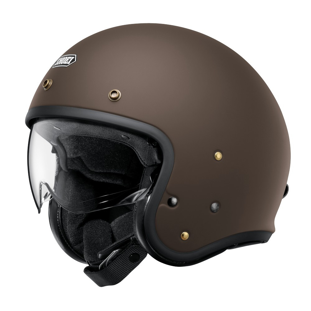 [CSJO200032] Casco Jet Shoei J·O 2 Marron MATE (XS)