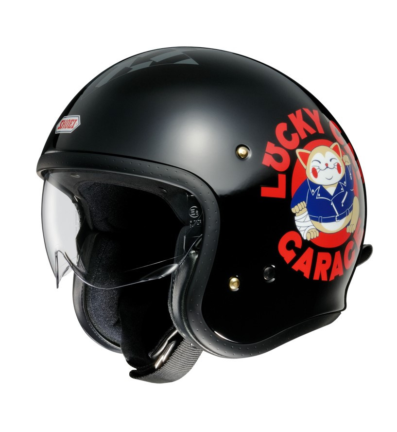[CSJO601053] Casco Jet Shoei J·O THE Lucky CAT Garage TC5