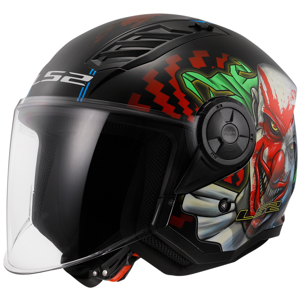 [366162312XS] LS2 OF616 AIRFLOW II HAPPY DREAMS-06 (XS)