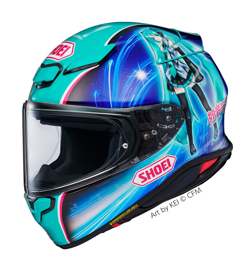 [CSNXR236041] Casco Integral Shoei NXR 2 Hatsune MIKU TC4 (XXS)