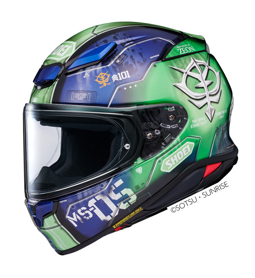 [CSNXR241111] Casco Integral Shoei NXR 2 MS-05 ZAKU 1 TC11 (XXS)