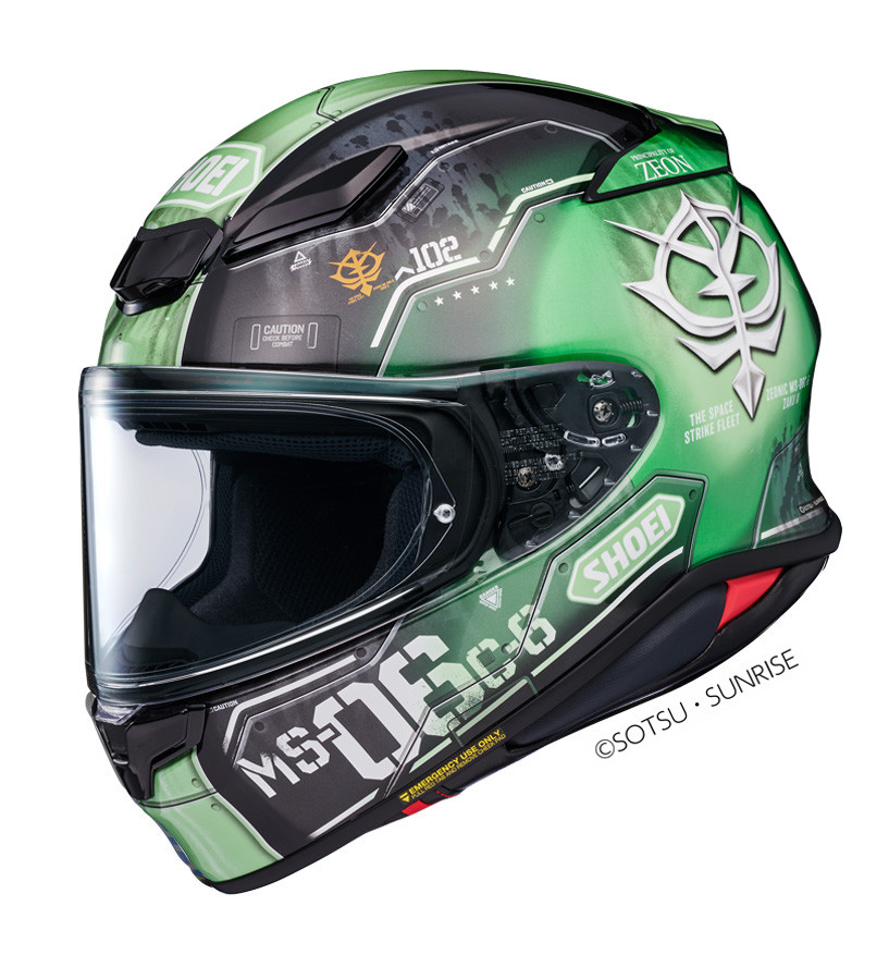 SHOEI Casco Shoei Nxr 2 Ms-06C-6 Zaku 2 Tc4