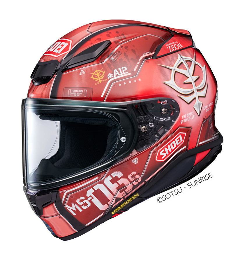 [CSNXR236011] Casco Integral Shoei NXR 2 Chars ZAKU 2 TC1 (XXS)