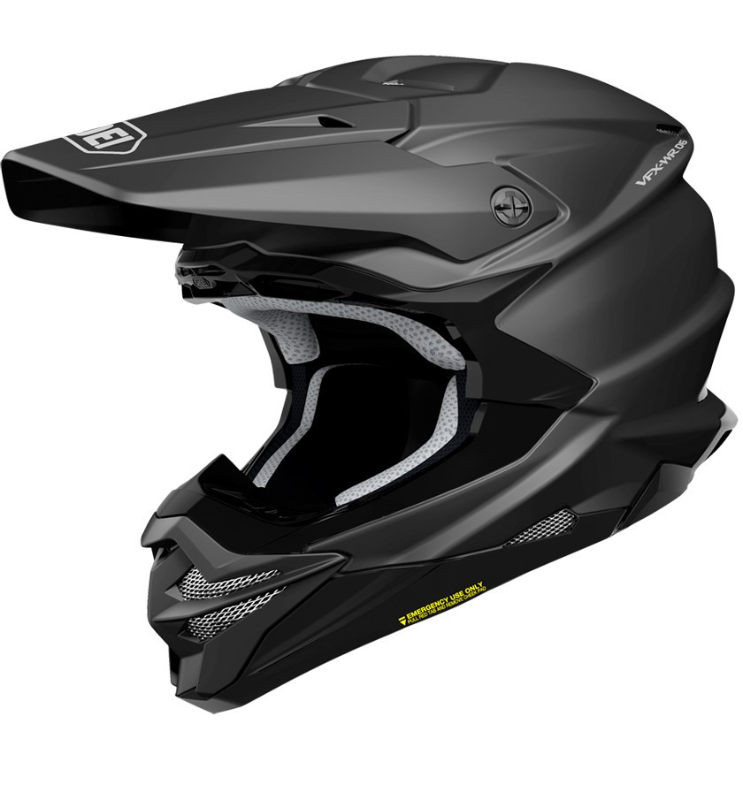 [CSVFXWR0600022] Casco Off-Road Shoei VFX-WR 06 Negro MATE (XS)